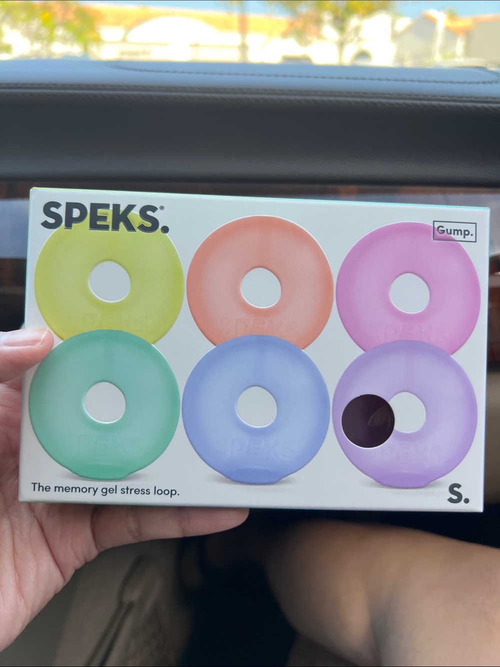 Pastel Memory Gel Stress Loops - Pastel Multi